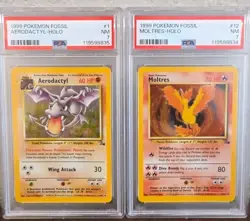 Lot of PSA Graded Pokemon 1st Edition Vintage Jungle Fossil Mint NM Full Art... - Image 4