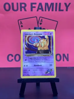 Sabrina's Drowzee 92/132 Gym Heros WOTC Pokemon TCG Regular Common 1999 LP - Image 1