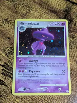 Pokemon Mismagius 10/130 Diamond and Pearl Holo - LP - Image 1