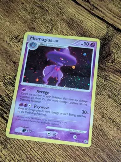 Pokemon Mismagius 10/130 Diamond and Pearl Holo - LP - Image 2