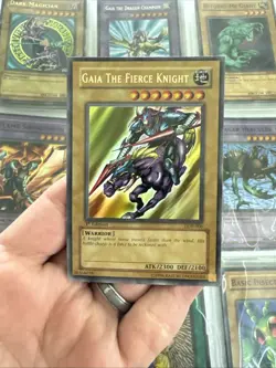 1st Edition Gaia The Fierce Knight LOB-006 Yugioh - Image 1