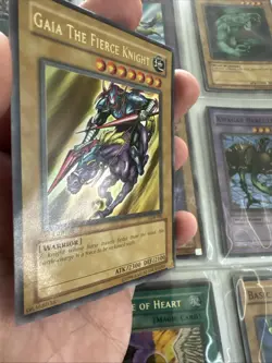 1st Edition Gaia The Fierce Knight LOB-006 Yugioh - Image 4