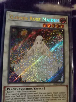 Garden Rose Maiden LDS2 Secret Sealed LP Yugioh - Image 3