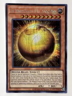 Yugioh The Winged Dragon of Ra Sphere Mode RC04-AE008 Secret Rare Asian English - Image 2