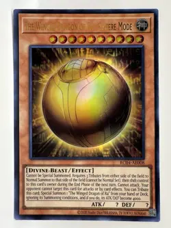 Yugioh The Winged Dragon of Ra - Sphere Mode RC04-AE008 Super Rare Asian English - Image 1