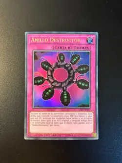 Ring of Destruction Spanish LART-SP007 Ultra Rare Limited Edition NM Yugioh - Image 1