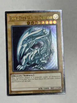 YUGIOH Blue-Eyes White Dragon OP28-EN001 Ultimate Rare NM #13 - Image 1
