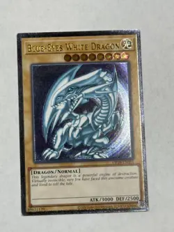 YUGIOH Blue-Eyes White Dragon OP28-EN001 Ultimate Rare NM #15 - Image 1