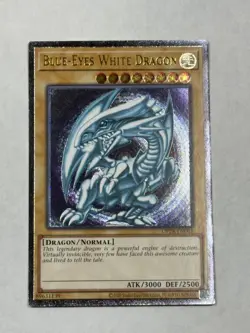 YUGIOH Blue-Eyes White Dragon OP28-EN001 Ultimate Rare NM #17 - Image 1