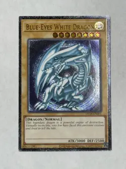 YUGIOH Blue-Eyes White Dragon OP28-EN001 Ultimate Rare NM #14 - Image 1