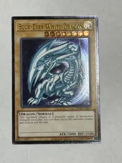 YUGIOH Blue-Eyes White Dragon OP28-EN001 Ultimate Rare NM #16 - Image 1