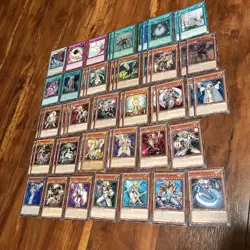 YUGIOH Lightsworn Deck Complete Solar Recharge Light Brigade Judgment Dragon - Image 1