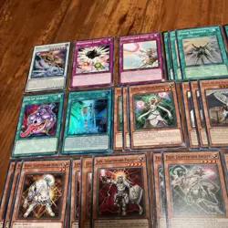 YUGIOH Lightsworn Deck Complete Solar Recharge Light Brigade Judgment Dragon - Image 2