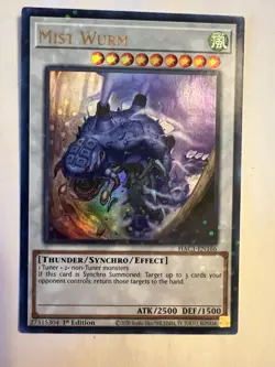 Mist Wurm HAC1-EN166 Yugioh Duel Terminal Technology Ultra Rare 1st Edition NM - Image 1