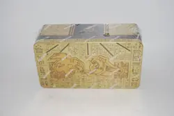 Yugioh 2021 Mega Tin of Ancient Battles 3 Booster Packs Sealed, Holes in Plastic - Image 1