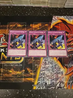 3x Prologue Destruction MACR-EN075 Common Card 1st Edition NM - Image 1