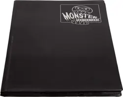 Monster Binder - 9 Pocket Trading Card Album - Matte Black - Holds 360 Cards - Image 3