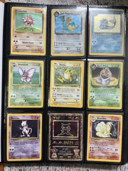Pokemon Vintage Collection Binder WOTC Base set 15 Holos 69 Card Lot LP-HP - Image 1