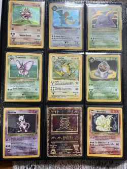 Pokemon Vintage Collection Binder WOTC Base set 15 Holos 69 Card Lot LP-HP - Image 2