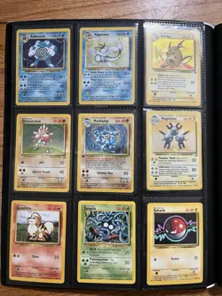 Pokemon Vintage Collection Binder WOTC Base set 15 Holos 69 Card Lot LP-HP - Image 3