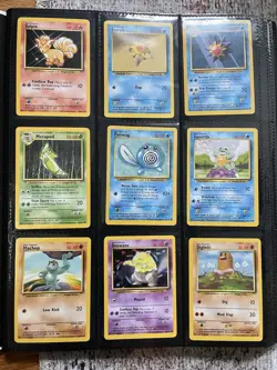 Pokemon Vintage Collection Binder WOTC Base set 15 Holos 69 Card Lot LP-HP - Image 4