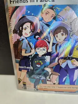 Friends In Paldea 137/131 - Full Art - Prismatic Evolutions Pokemon Card - Image 4