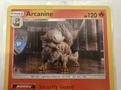 Arcanine 6/18 2019 Detective Pikachu Pokemon Card TCG Holo Promo Exclusive - NM - Image 3