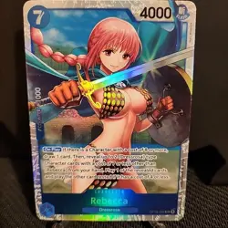 One Piece Card Game Royal Blood Rebecca SR #OP10-058 English CCG - Image 1