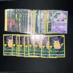 Huge Box Pokemon Card Collection Lot Holos Full Arts Celebrations Pikachu More - Image 1