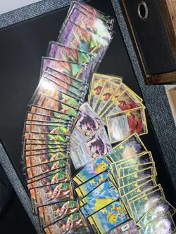 Huge Box Pokemon Card Collection Lot Holos Full Arts Celebrations Pikachu More - Image 3