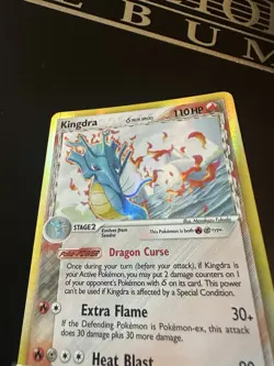Kingdra (Delta Species) Rare Holo Pokemon Card - Holon Phantoms 10/110 NM - Image 3