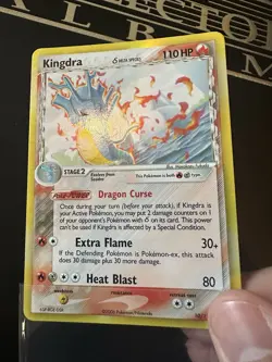 Kingdra (Delta Species) Rare Holo Pokemon Card - Holon Phantoms 10/110 NM - Image 4