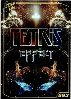 Tetris Effect Limited Run Games Gold Trading Card #593 New Mint - Image 1