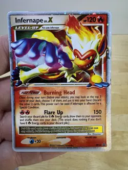 Infernape LV.X DP10 Pokemon Card TCG Diamond and Pearl Holo - Image 1