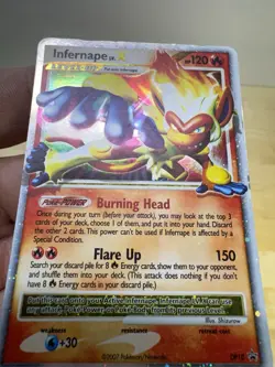 Infernape LV.X DP10 Pokemon Card TCG Diamond and Pearl Holo - Image 2