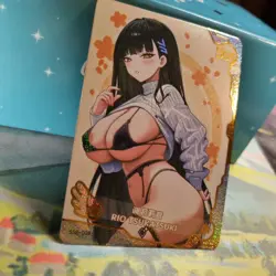 Rio Tsukatsuki - SSR-008 - SSR - FOIL - Goddess Story Girl Party Waifu Card - Image 3