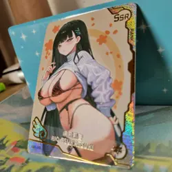 Rio Tsukatsuki - SSR-008 - SSR - FOIL - Goddess Story Girl Party Waifu Card - Image 4