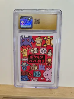 CGC 10 Pristine Pikachu Old Maid Playing Cards 2019 Japanese Pokemon Card - Image 2
