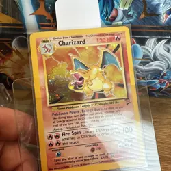 Pokemon TCG Charizard Base Set 2 Holo Unlimited Rare Card 4/130 - Image 4
