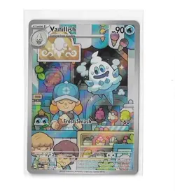 Pokemon TCG Vanillish Paradox Rift 190/182 Full Art Illustration Rare Card - Image 1