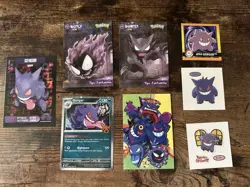 Gengar Haunter Gastly Lot Assorted Items Pokemon Card - Image 1