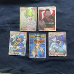 🔥 Pokemon TCG - Full Art Trainer 5 Card Lot - Multiple Sets - NM/MT ⁉ - Image 1