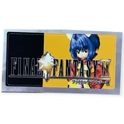 VTG PS1 Memory Card Sticker Final Fantasy IX 9 PlayStation 1 Eiko Carol - Image 1