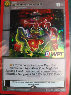 Kickstarter MetaZoo x WPT Holo Promos: Cryptid, Nightfall, Wilderness 3-Card Set - Image 3