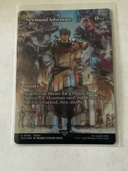 Magic the Gathering Final Fantasy Through the Ages 7 Card Mixed Lot - Image 2