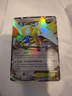Pokemon TCG Skarmory EX Ultra Rare Holo Card 80/146 XY Base Set - Image 1