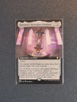 MTG Gerrard's Hourglass Pendant - Extended - DMC - Near Mint+ Condition - Image 1