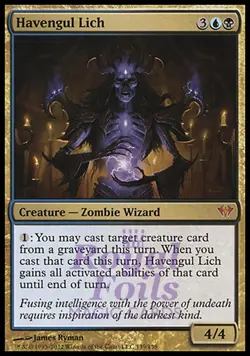 Havengul Lich **FOIL** MTG Dark Ascension NM-MT - Image 1