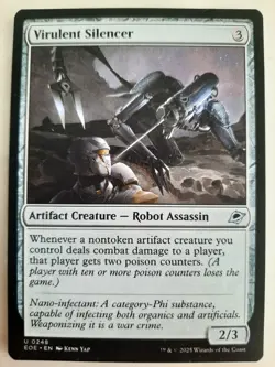 Virulent Silencer #0248 Edge of Eternities MTG Magic NM - Image 1