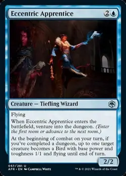 Eccentric Apprentice -Foil Near Mint MTG Adventures in the Forgotten Realms - Image 1
